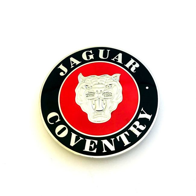 Jaguar Coventry car grill badge