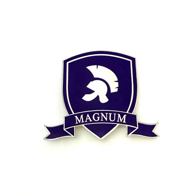 Magnum Car grill metal badge