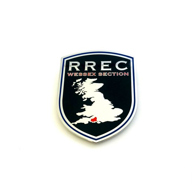 RREC grill badge for car