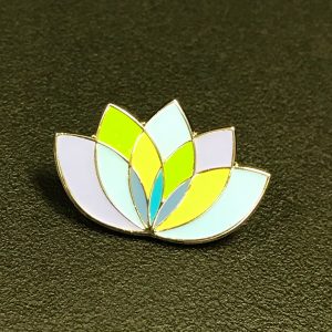 charity badge, enamel badge, lapel pin