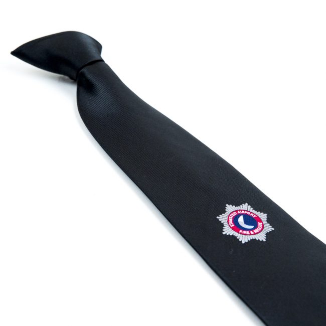 Black tie with Airport logo