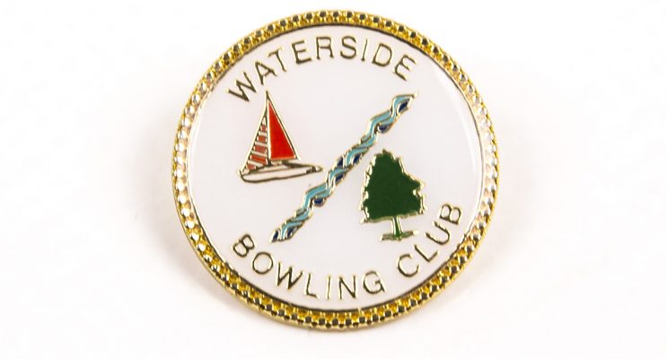 Circle Waterside Bowling Club gold badge