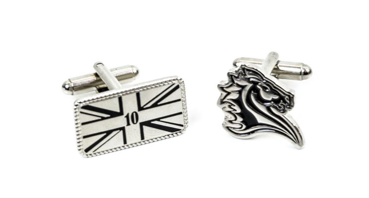 custom cufflinks, personalised cufflinks, metal cufflinks