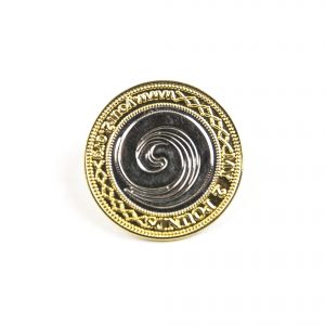 custom badges, personalised badges, gold and silver finis badges