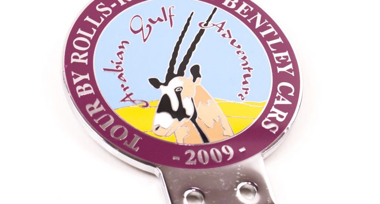 custom grill badges, custom car grill badges, Hard Enamel Grill Badges