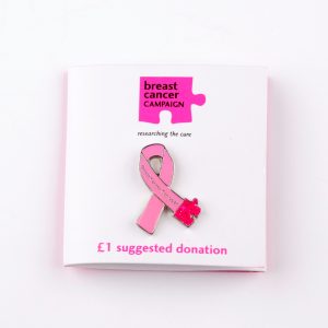 custom badges, personalised badges, breast cancer badges