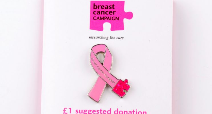 custom badges, personalised badges, breast cancer badges