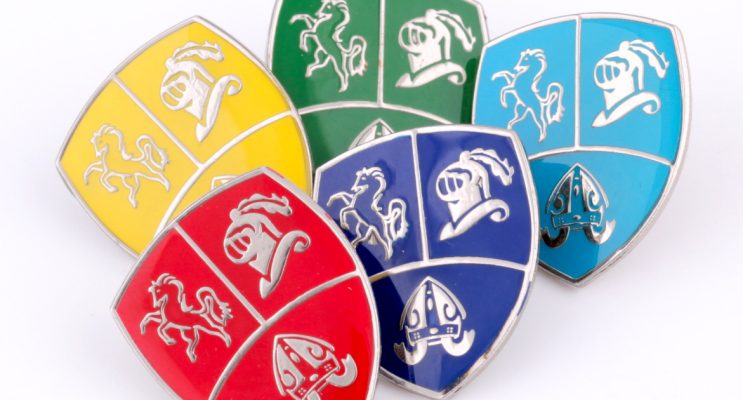 custom school pin badges, personalised pin badges, school badges