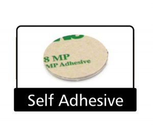 self adhesive pin backing