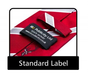 Tie Standard label