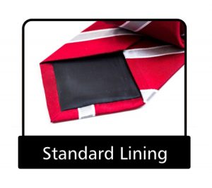 Tie standard lining