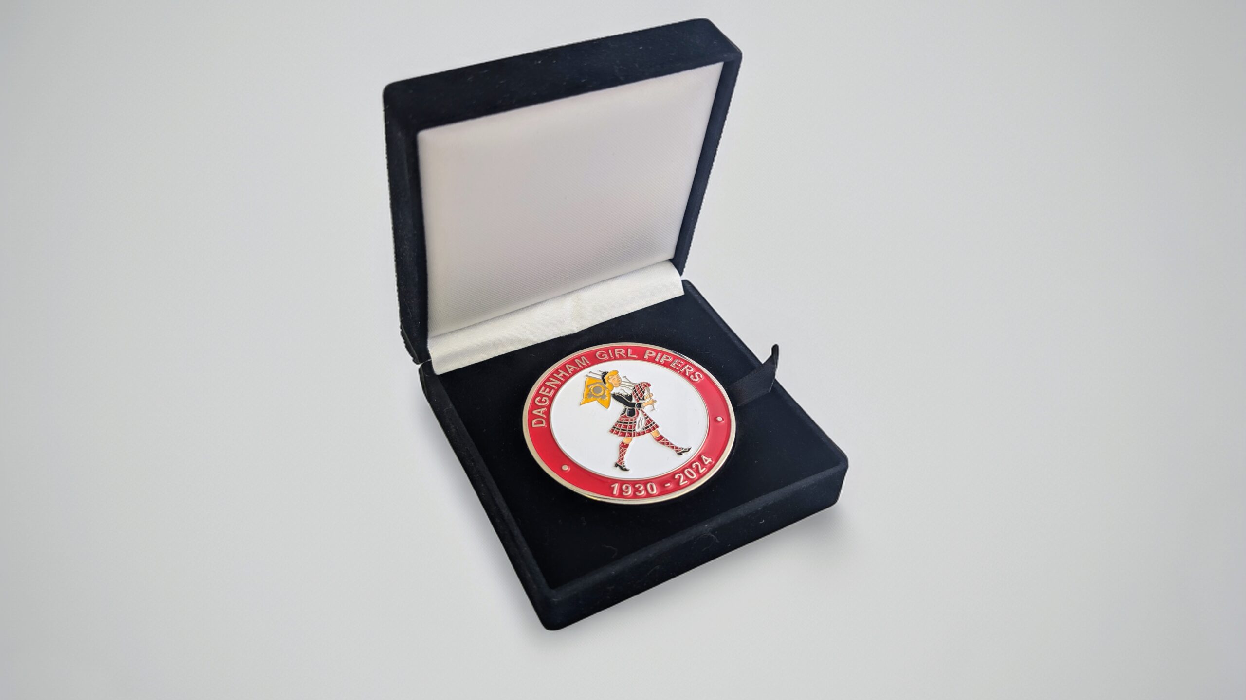  The Dagenham Girl Pipers Commemorative Coin made by i4c Publicity